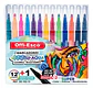 Marcador Acuarelable Artístico Offi Esco X 13 Colores. - Miniatura 4