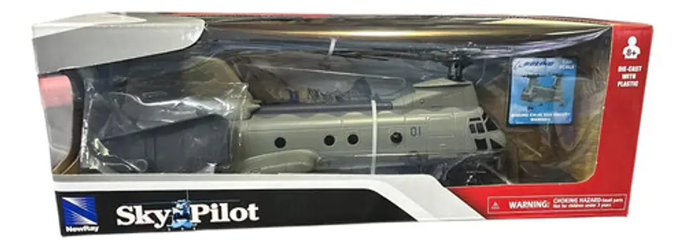 Helicoptero Sky Pilot New-ray 1:55 Para Aeromodelismo 5