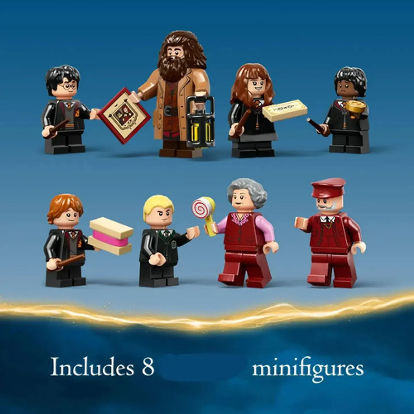 Bloques Armar Potter Tren Expreso De Hogwarts Y Estación 6