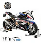 Moto A Escala Con Activacion Electronica Color S1000rr 1/6 - Miniatura 1