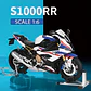 Moto A Escala Con Activacion Electronica Color S1000rr 1/6 - Miniatura 6