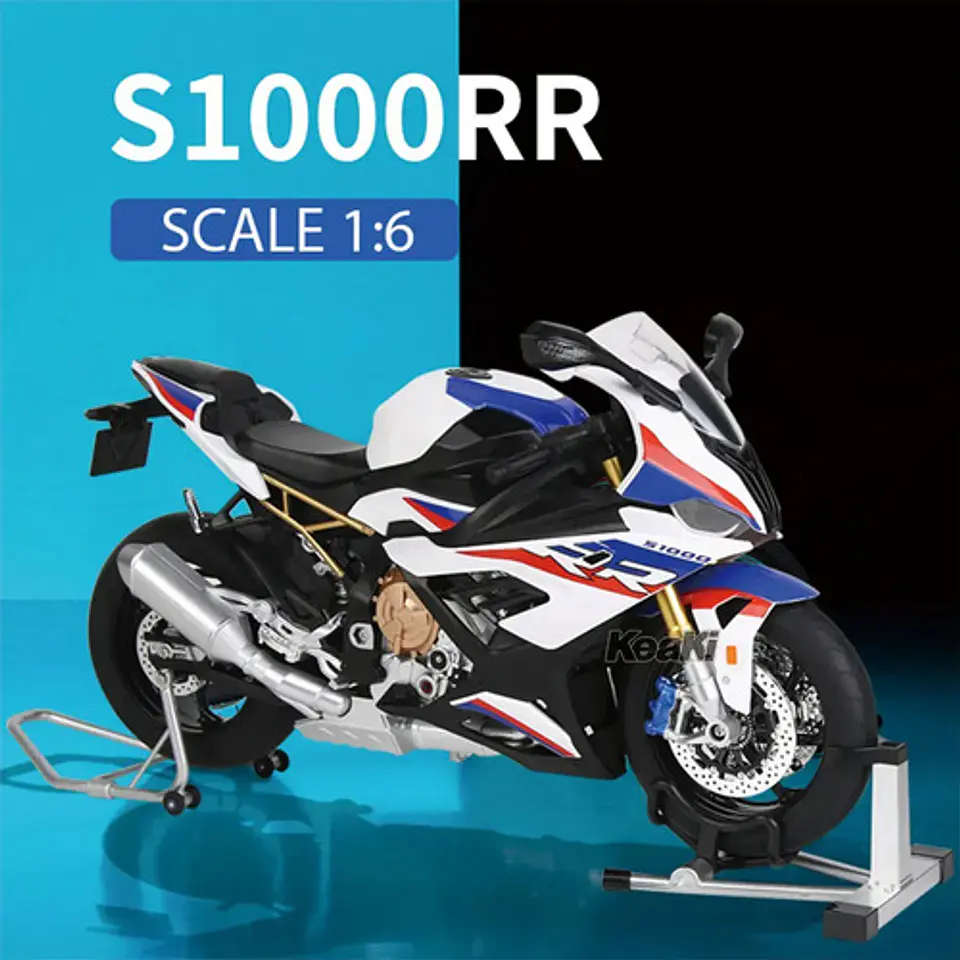 Moto A Escala Con Activacion Electronica Color S1000rr 1/6 6