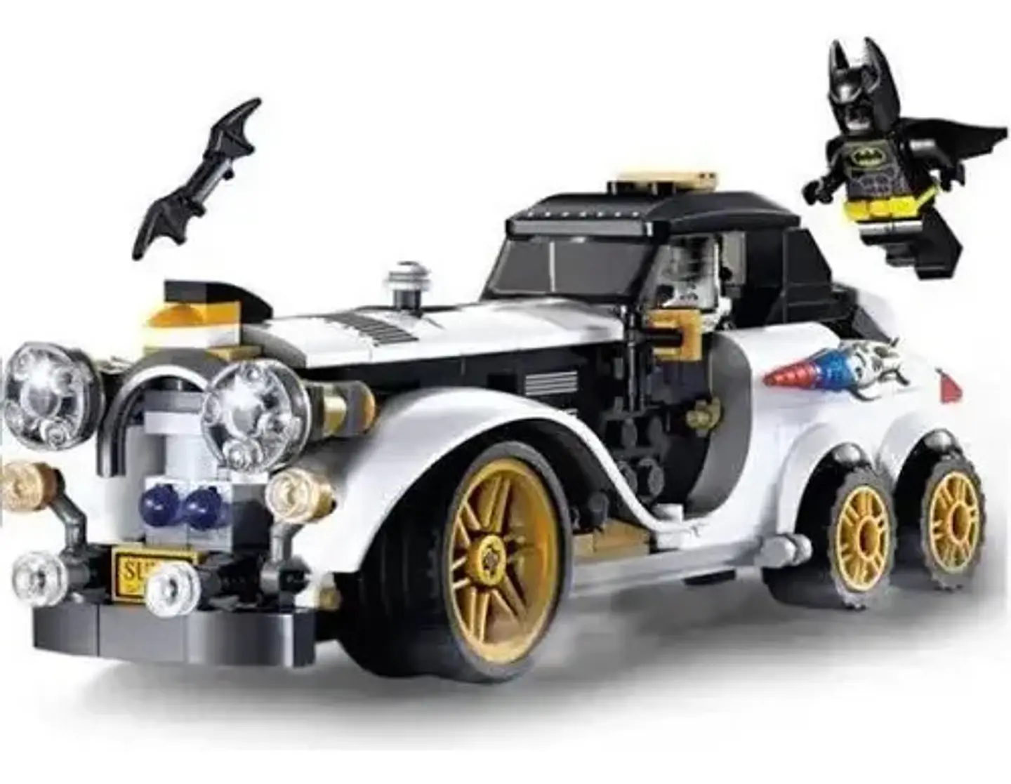 Carro Clásico Batman Armatodo Bloques Construcción 305pcs 2