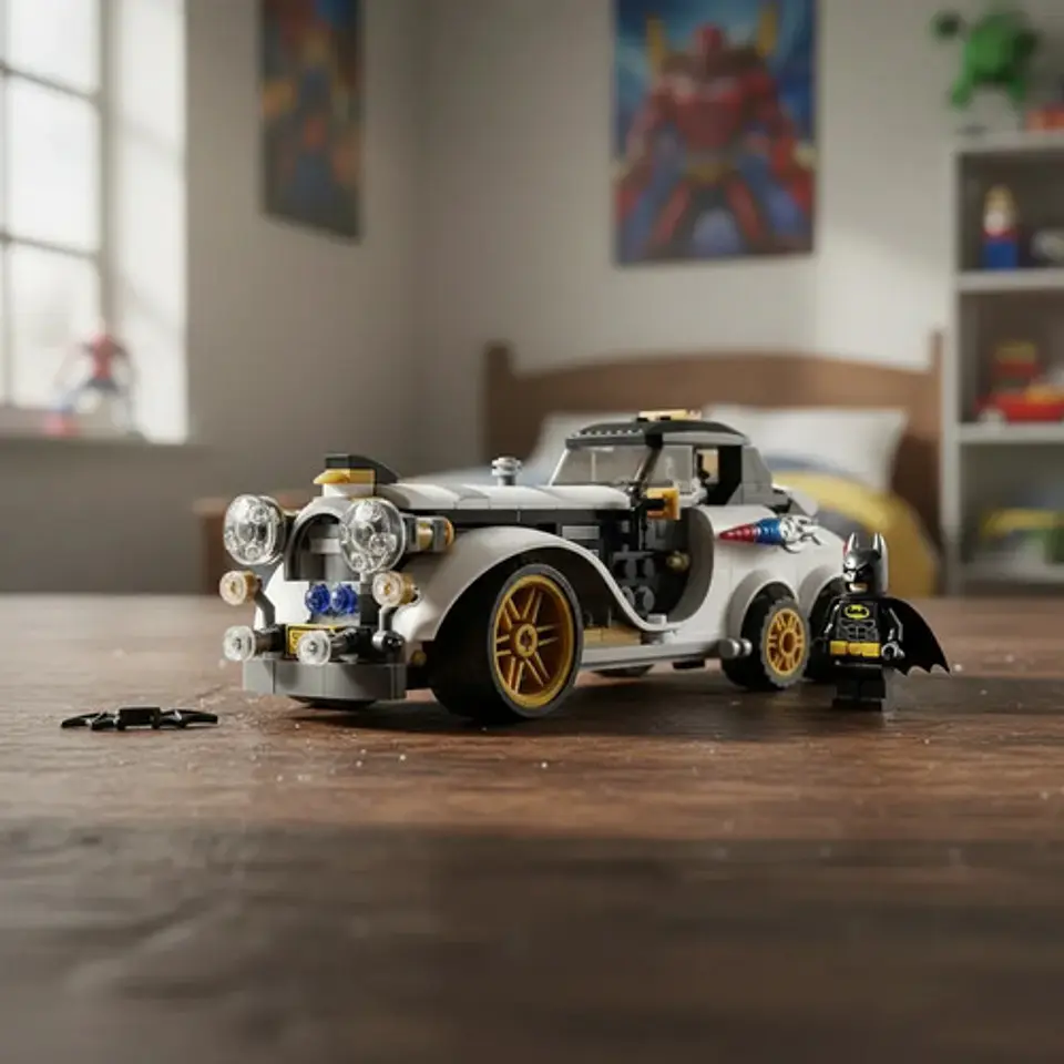 Carro Clásico Batman Armatodo Bloques Construcción 305pcs 3