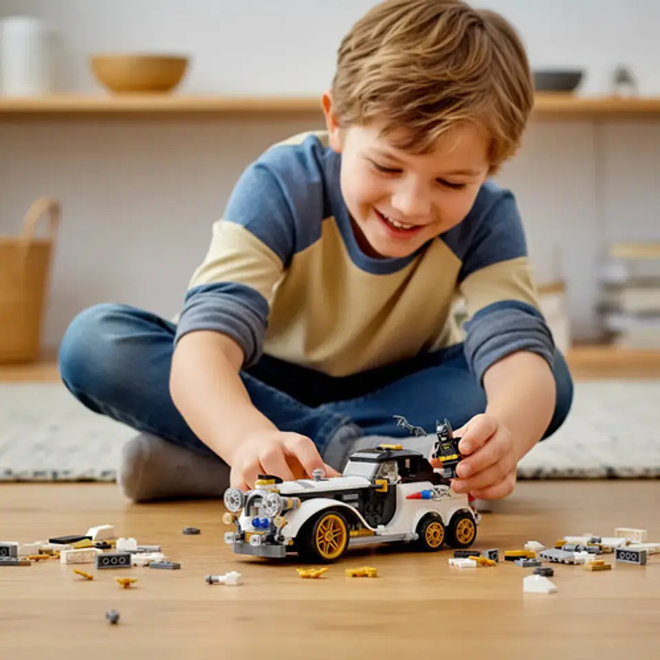 Carro Clásico Batman Armatodo Bloques Construcción 305pcs 4
