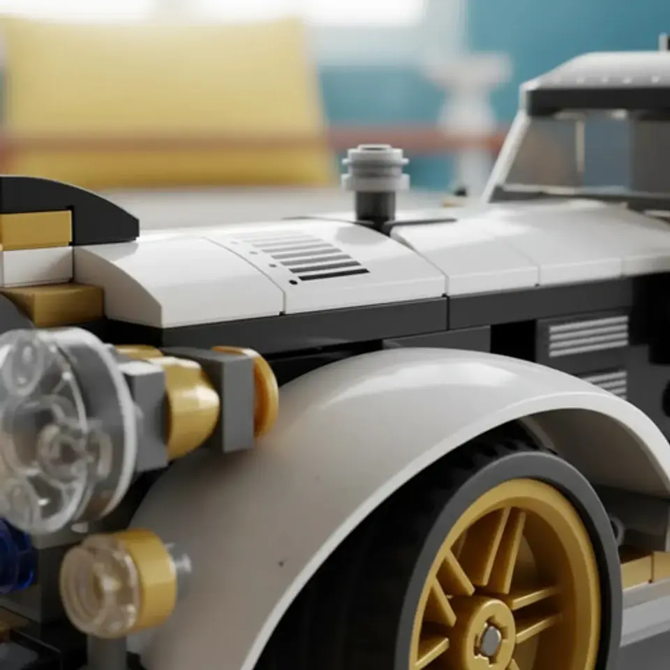 Carro Clásico Batman Armatodo Bloques Construcción 305pcs 5