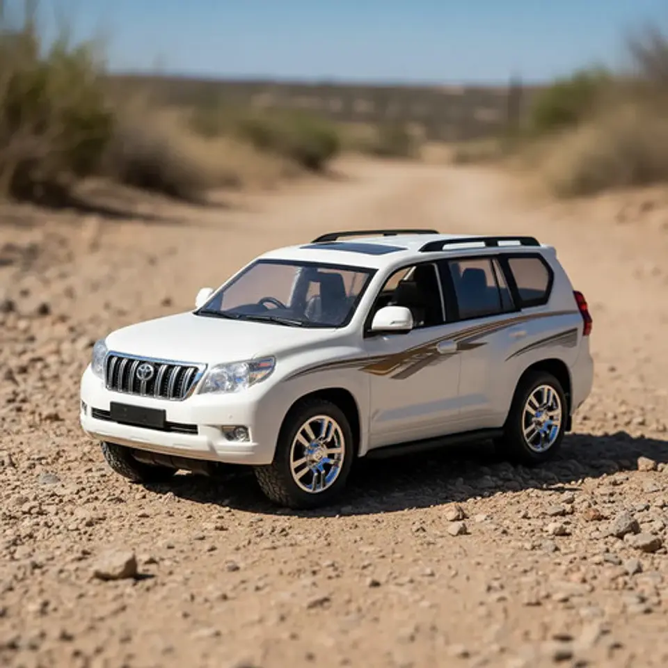 Carro A Control Remoto Toyota Land Cruiser Prado Escala 1:16 2