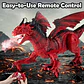 Dragon Ultimate R/c  Juguete Sonido Luces Control Humo - Miniatura 4