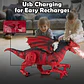 Dragon Ultimate R/c  Juguete Sonido Luces Control Humo - Miniatura 5