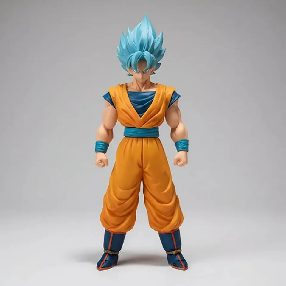 Figura De Acción Goku Super Saiyan Blue Dragon Ball Z Super 1
