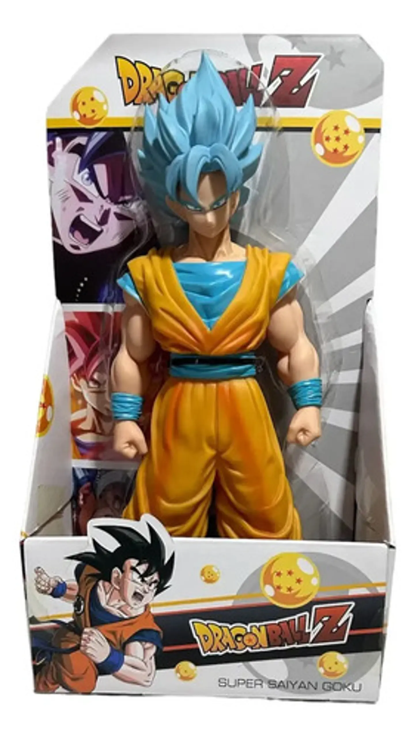 Figura De Acción Goku Super Saiyan Blue Dragon Ball Z Super 3
