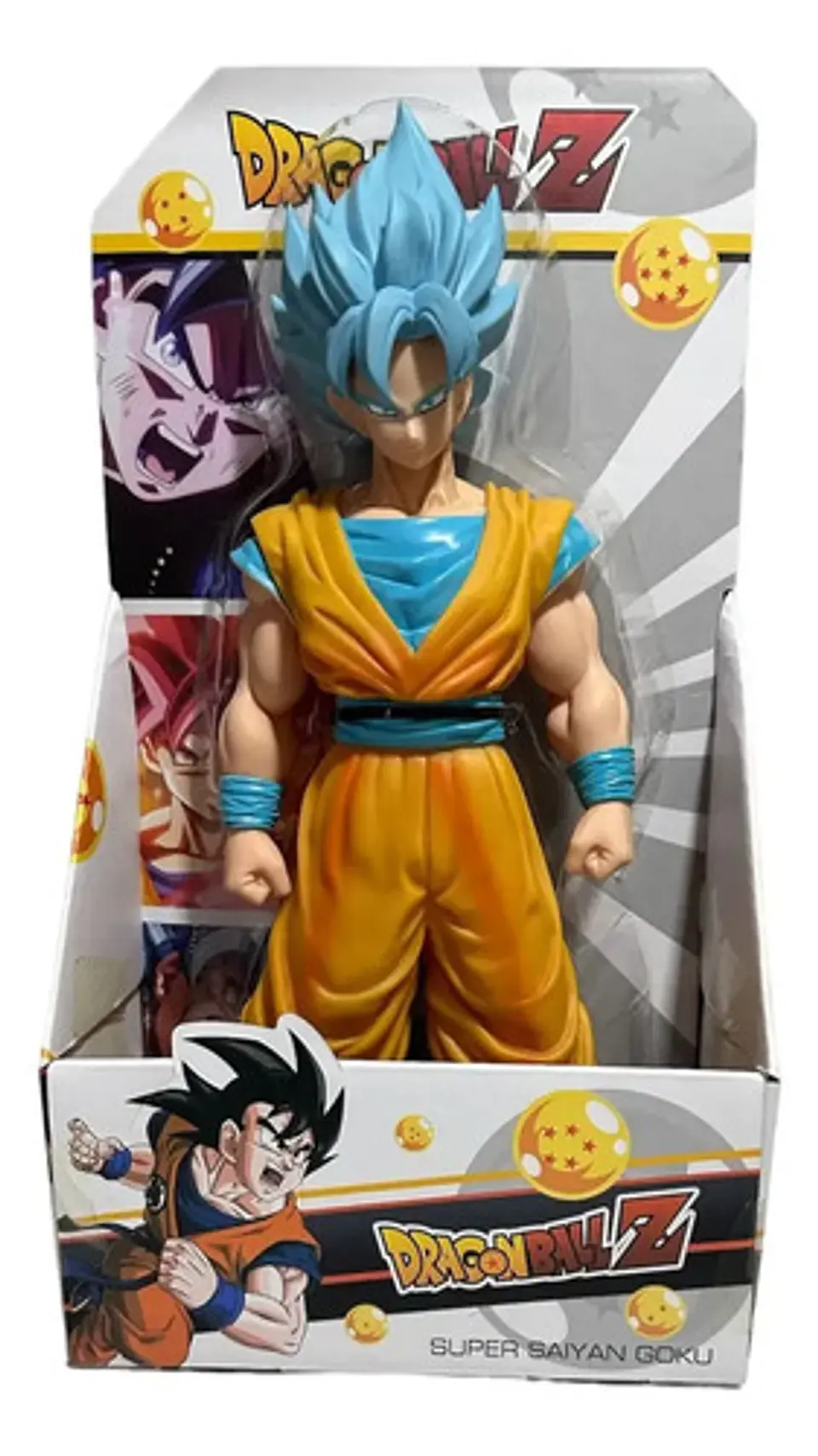 Figura De Acción Goku Super Saiyan Blue Dragon Ball Z Super 3