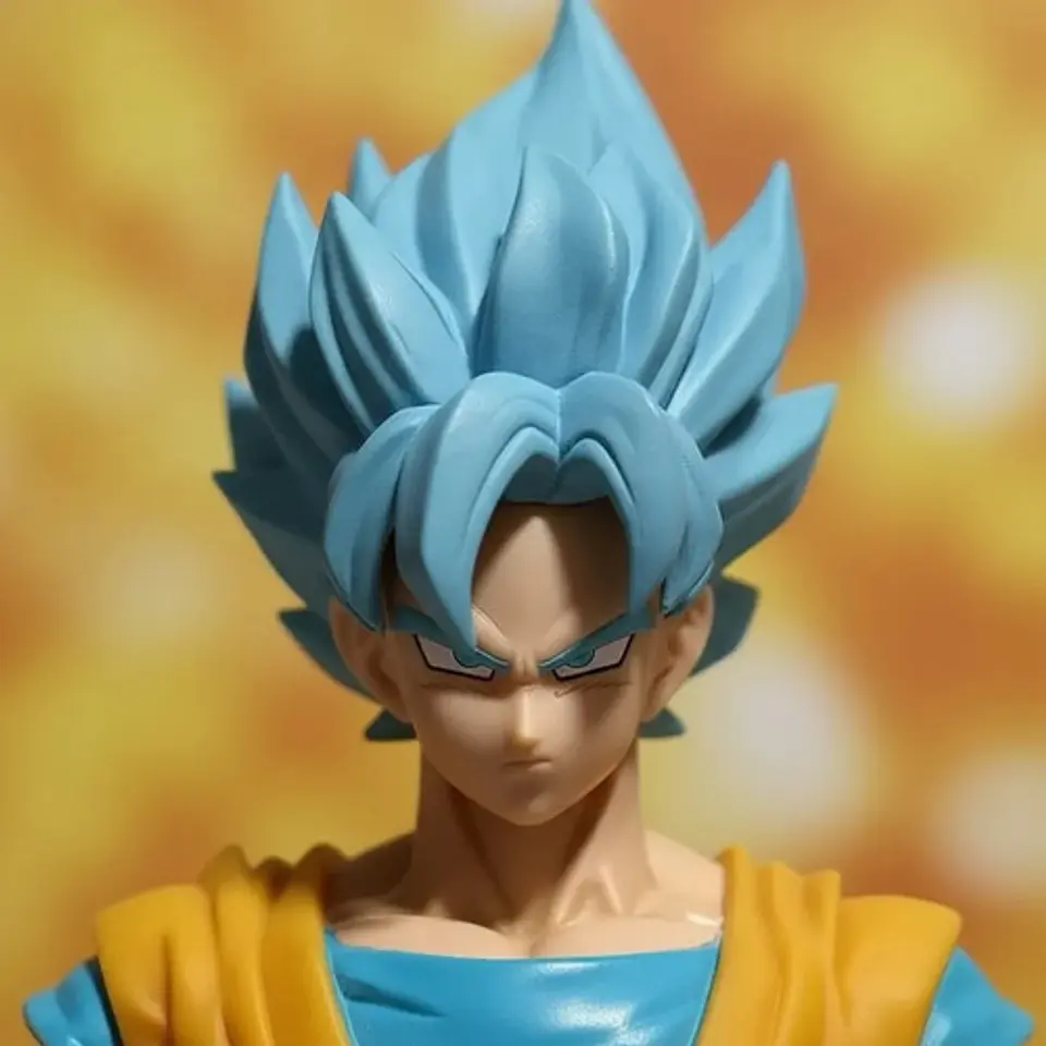 Figura De Acción Goku Super Saiyan Blue Dragon Ball Z Super 5