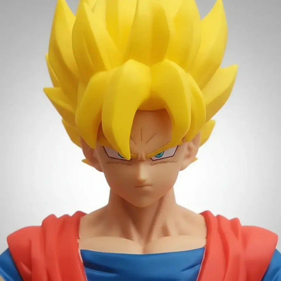 Figura De Acción Dragon Ball Z Super Saiyan Goku Colección 4