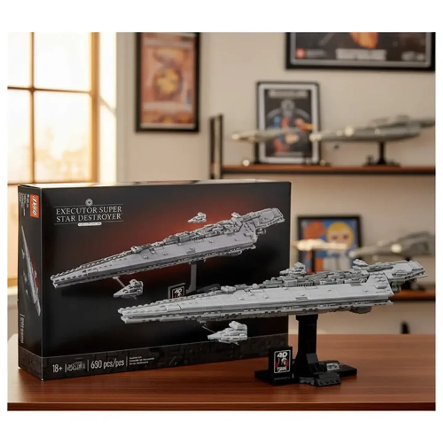 Bloques Armar Space Wars 630pcs Super Star Destroyer Nave 2