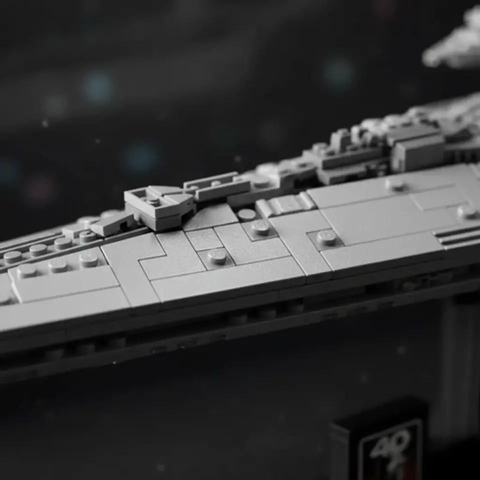 Bloques Armar Space Wars 630pcs Super Star Destroyer Nave 4