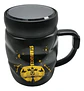 Taza Pocillo Mugs Espejo Ceramica Enjoy Sweet Cafe Coffe Color Negro C - Miniatura 1