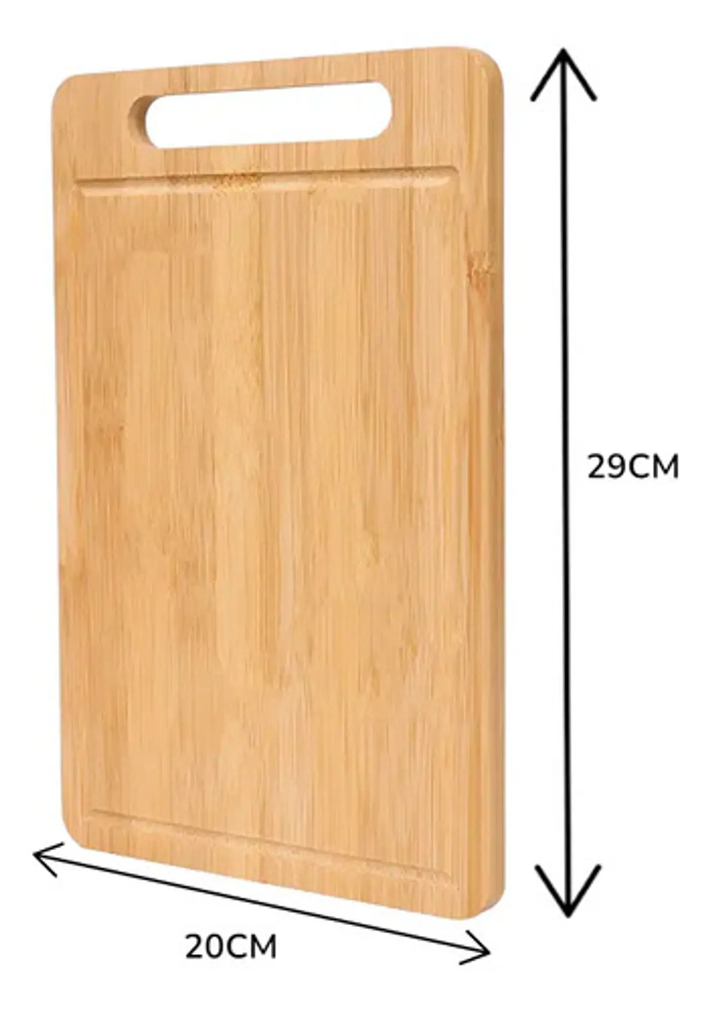 Tabla De Cortar De Bambu Para Cocina Tabla Cortar 29cmx20cm Tabla Bambú Naranja Oscuro 5