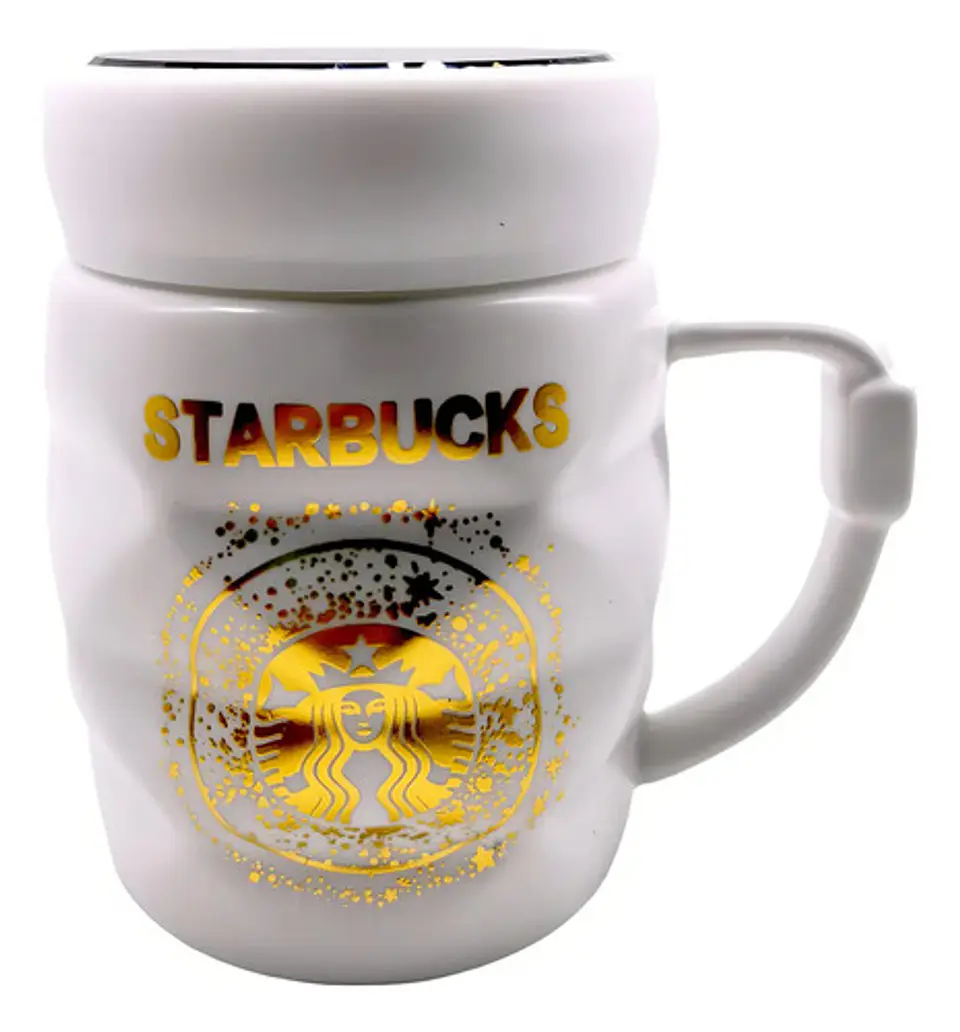 Taza Pocillo Ceramiccup Cerámica Blanco Café Espejo Enjoy Sweet Blanco A 1