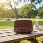 Radio Meier M-112bt Retro Vintage Bluetooth Usb Sd Pequeño - Miniatura 3