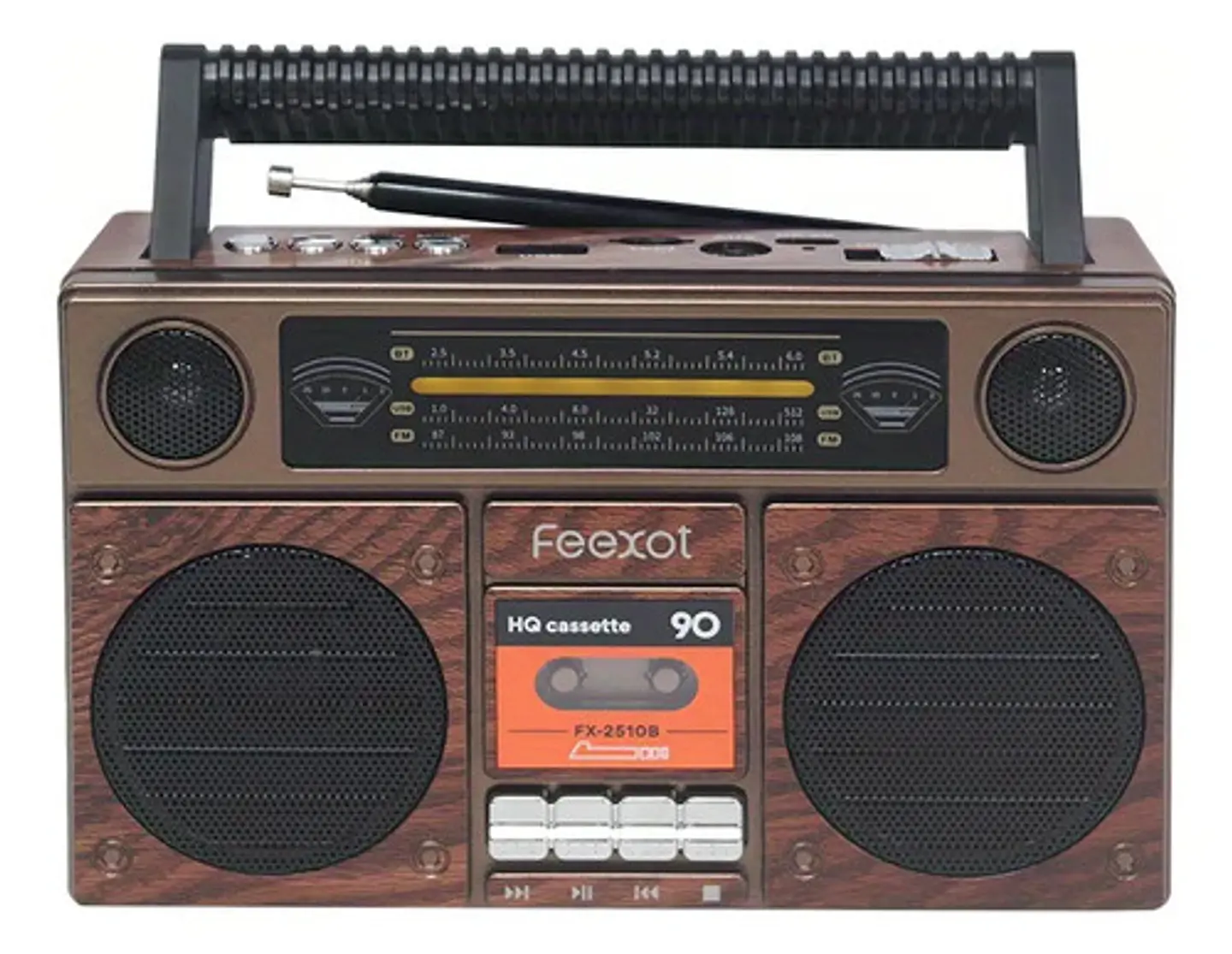 Radio Retro Bluetooth Bateria Recargable Feexot Fx-2509b 3