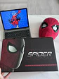Mascara Spiderman Hombre Araña Ojos Móviles Rojo Spiderman - Miniatura 3