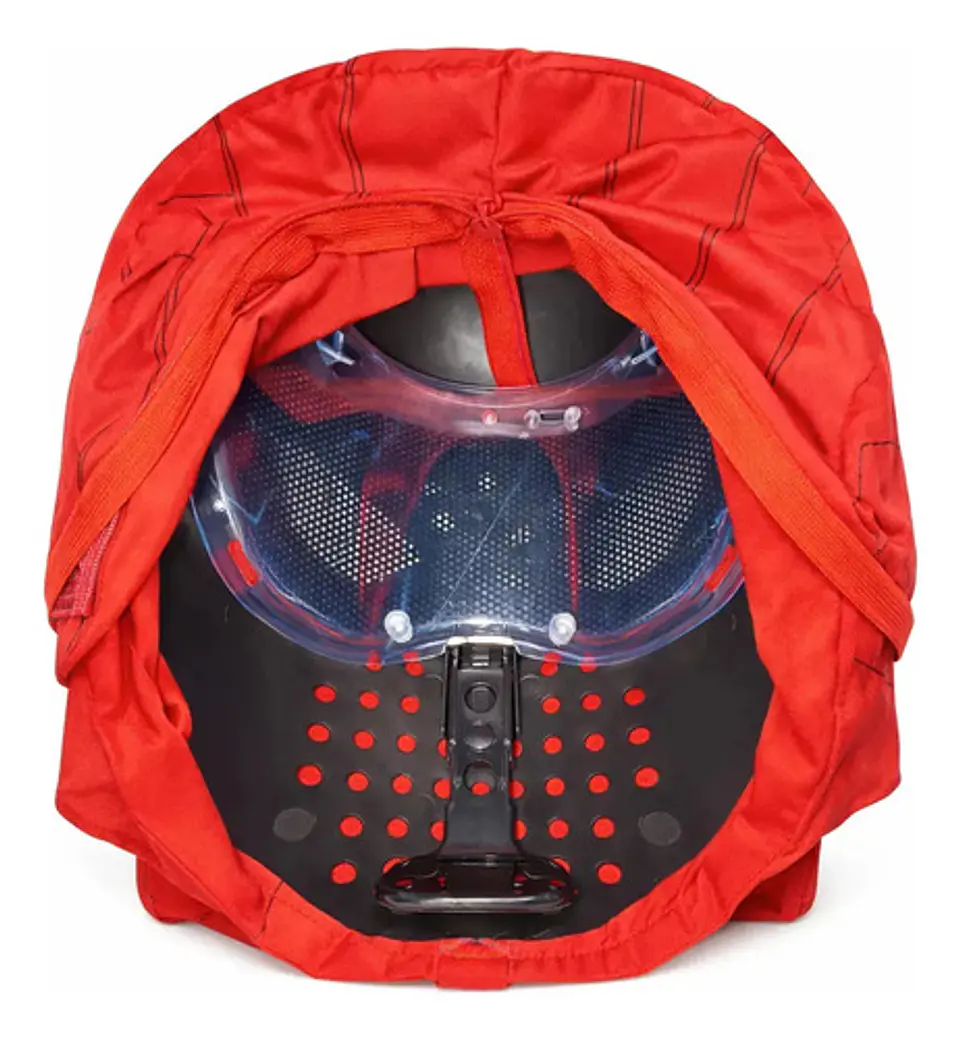 Mascara Spiderman Hombre Araña Ojos Móviles Rojo Spiderman 6