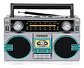 Radio Retro Bluetooth Bateria Recargable Feexot Fx-2509b - Miniatura 2