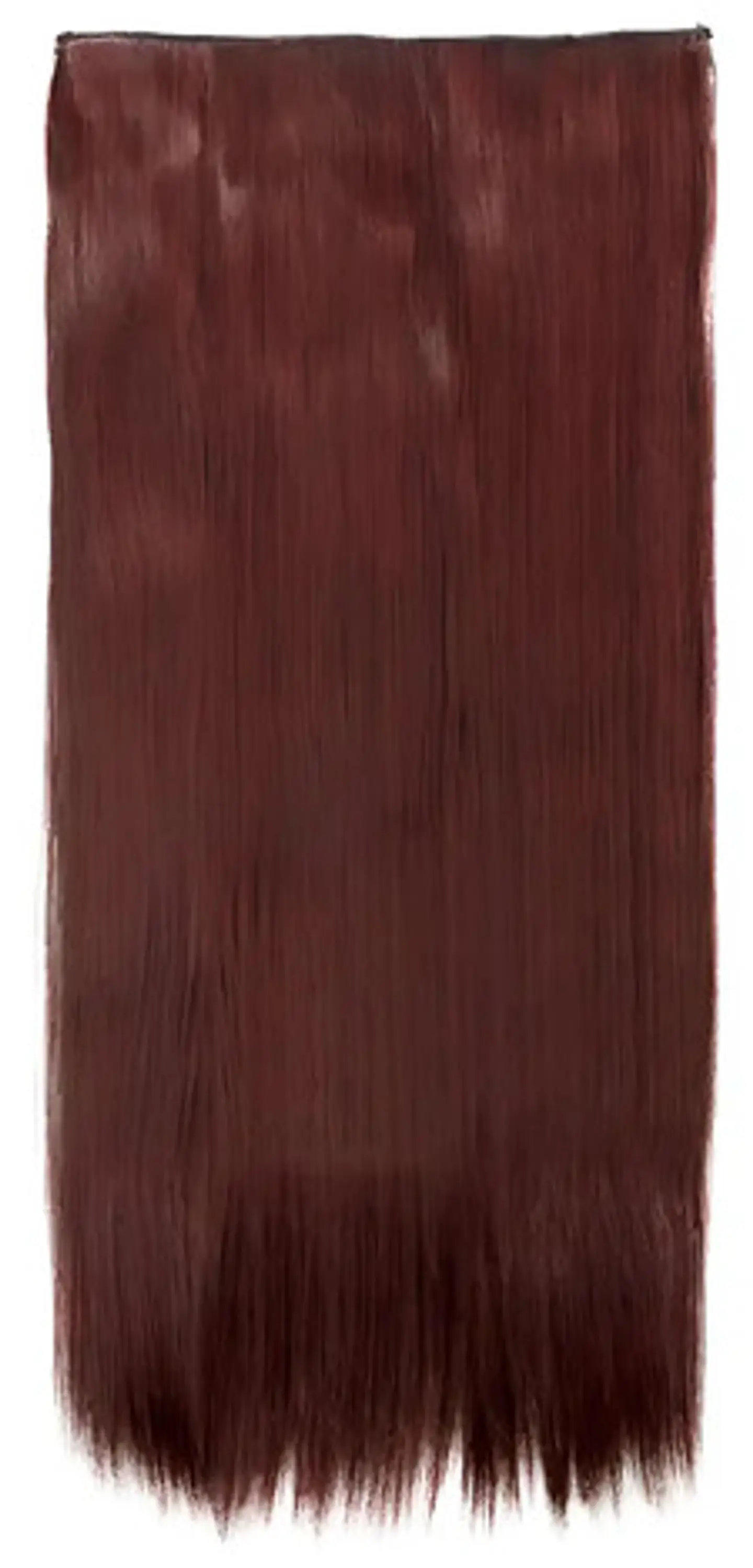 Extensión Cortinas De Pelo Simil Natural Lacio 65cm 1