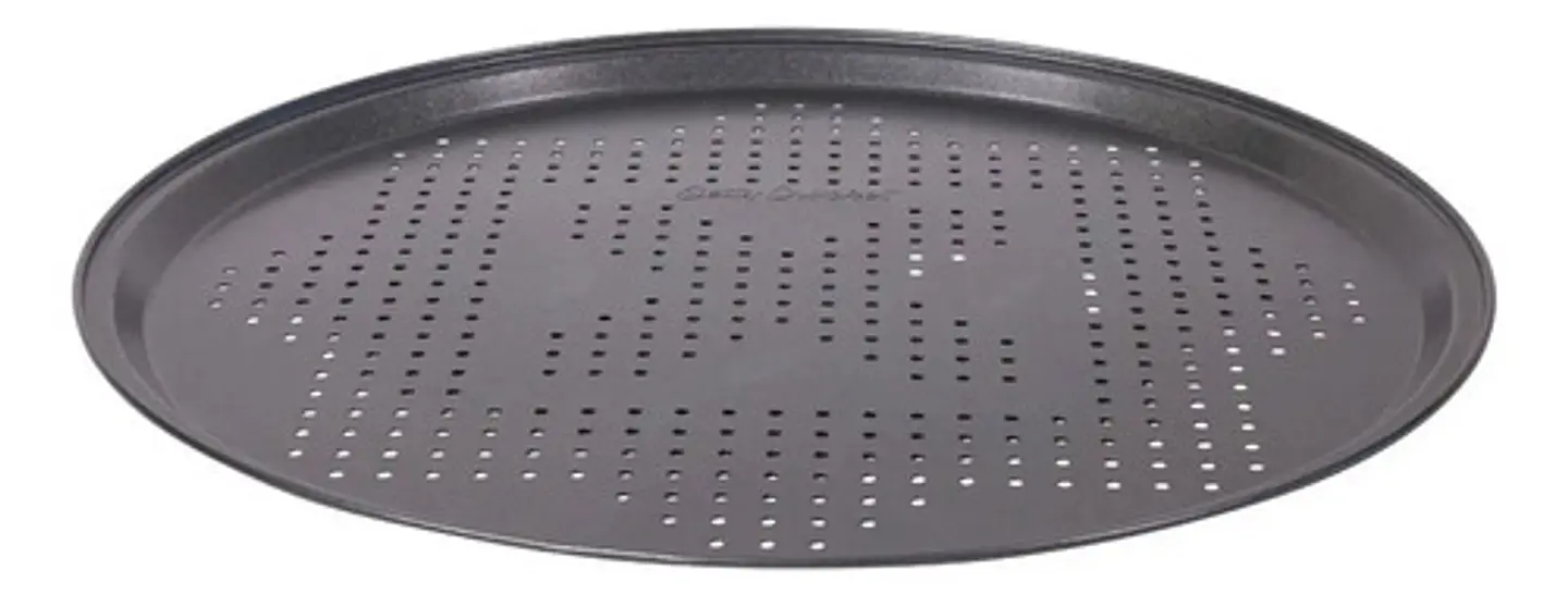 Molde Perforado Antiadherente Para Hornear Pizza 31cm 2
