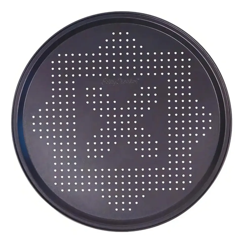 Molde Perforado Antiadherente Para Hornear Pizza 31cm 3