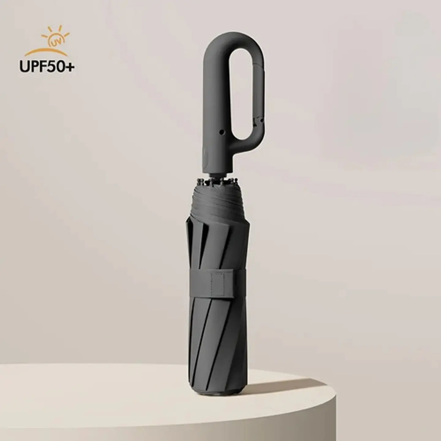 Sombrilla Paraguas Upf50+ Automático Con Mango De Hebilla 2