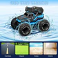 Carro Control Remoto Anfibio Con Manilla Y Control Lanza Orb Color Azul - Miniatura 4