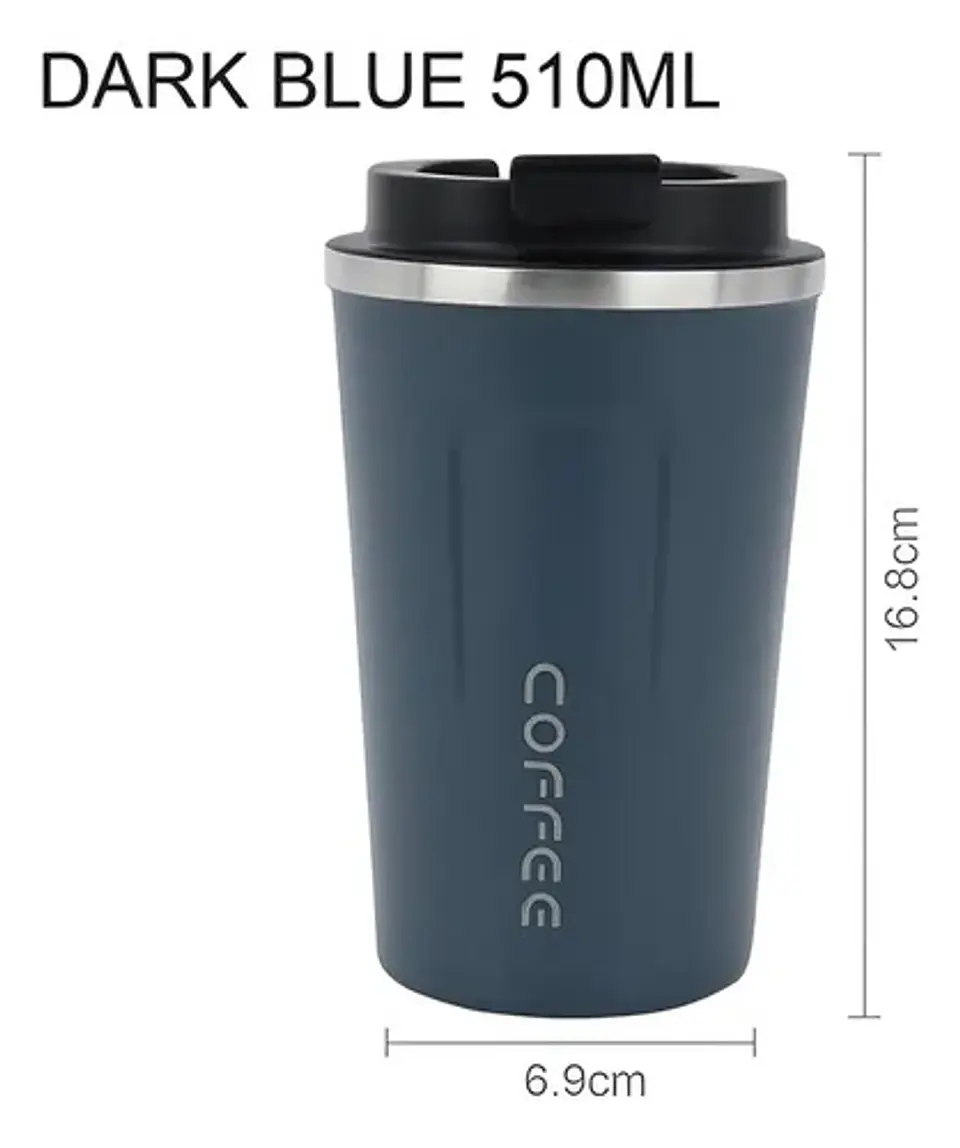 Botilito Termo Vaso Café Te Bebida Conserva Caliente 510 Ml 4