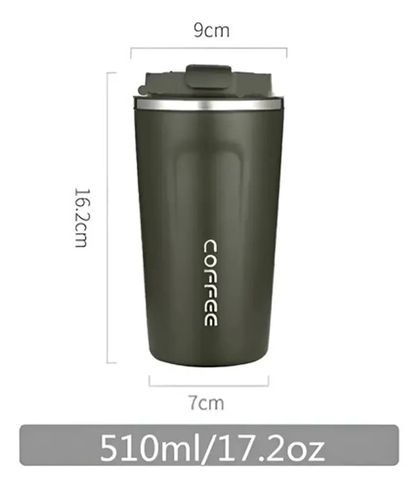 Botilito Termo Vaso Café Te Bebida Conserva Caliente 510 Ml 8