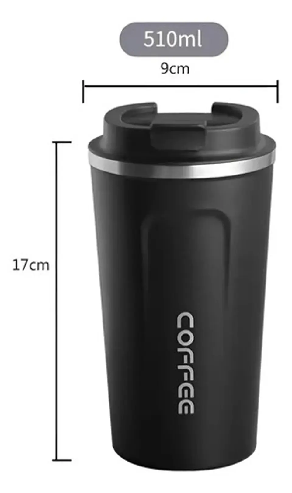 Botilito Termo Vaso Café Te Bebida Conserva Caliente 510 Ml 12