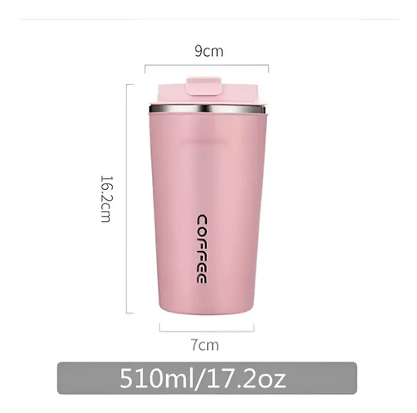 Botilito Termo Vaso Café Te Bebida Conserva Caliente 510 Ml 15