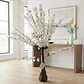 Árbol Artificial Cerezos Decorativo Con Flores Blancas Tallo - Miniatura 3