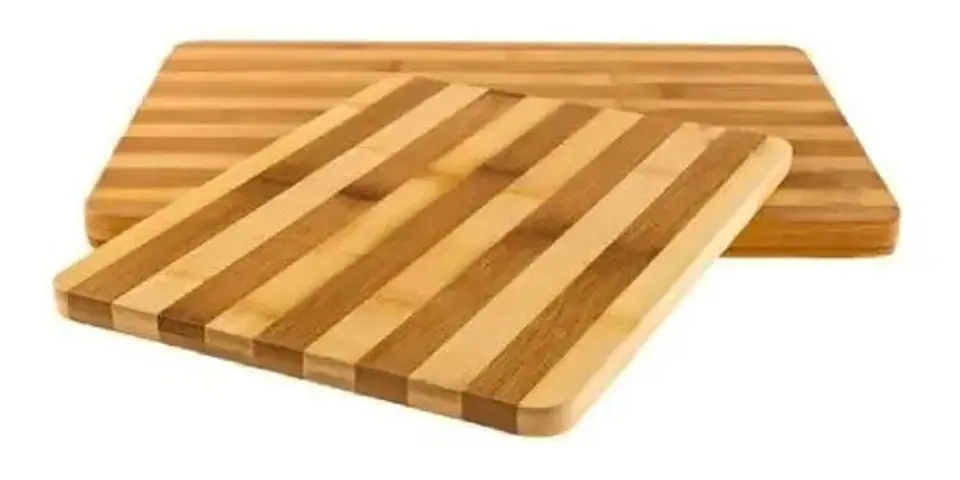 Tabla Para Cortar De Bambú Grande 28x38cm Cocina 3082934  4