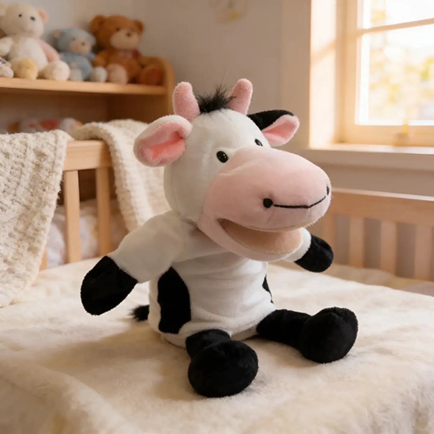 Títeres Peluche Con Patas Niños Animales Marioneta 1