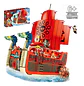 Bloques Stacko Bricks One Piece Barco Pirata 1099 Piezas - Miniatura 3