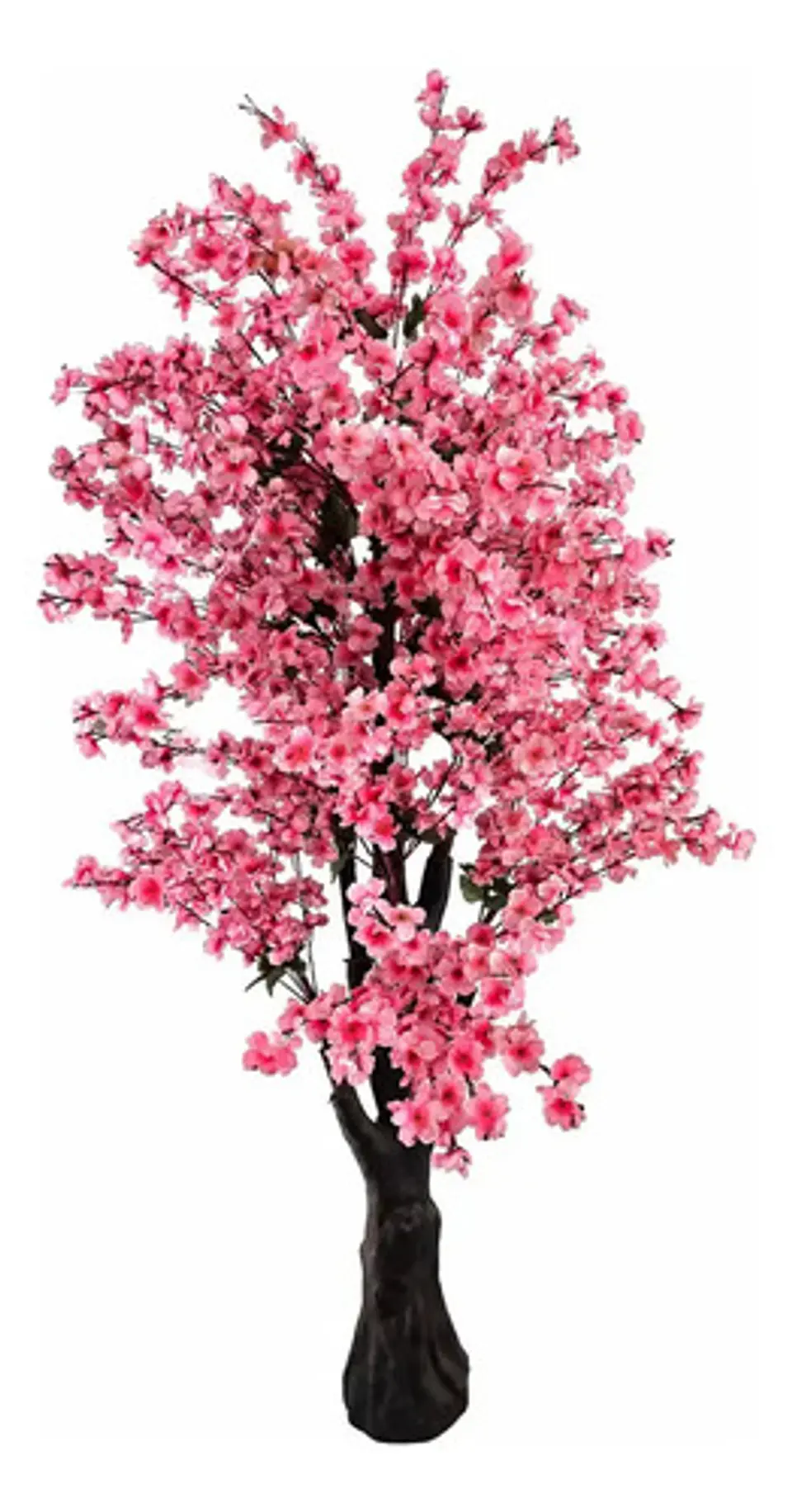 Árbol De Cerezo Flores Artificiales Rosado Decorativo Hogar Rosa Chicle 2