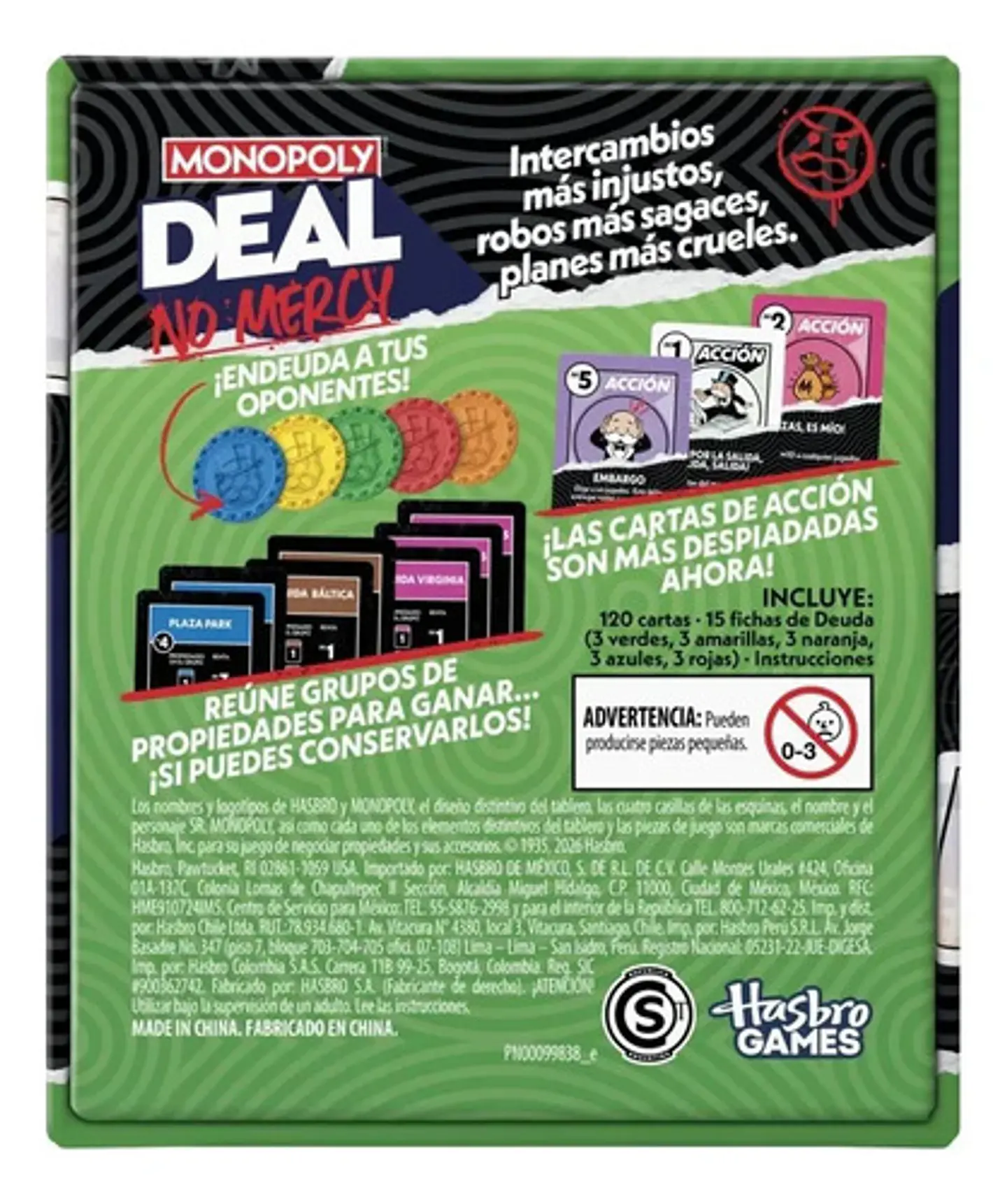 Juego De Mesa Monopoly Deal No Mercy 1