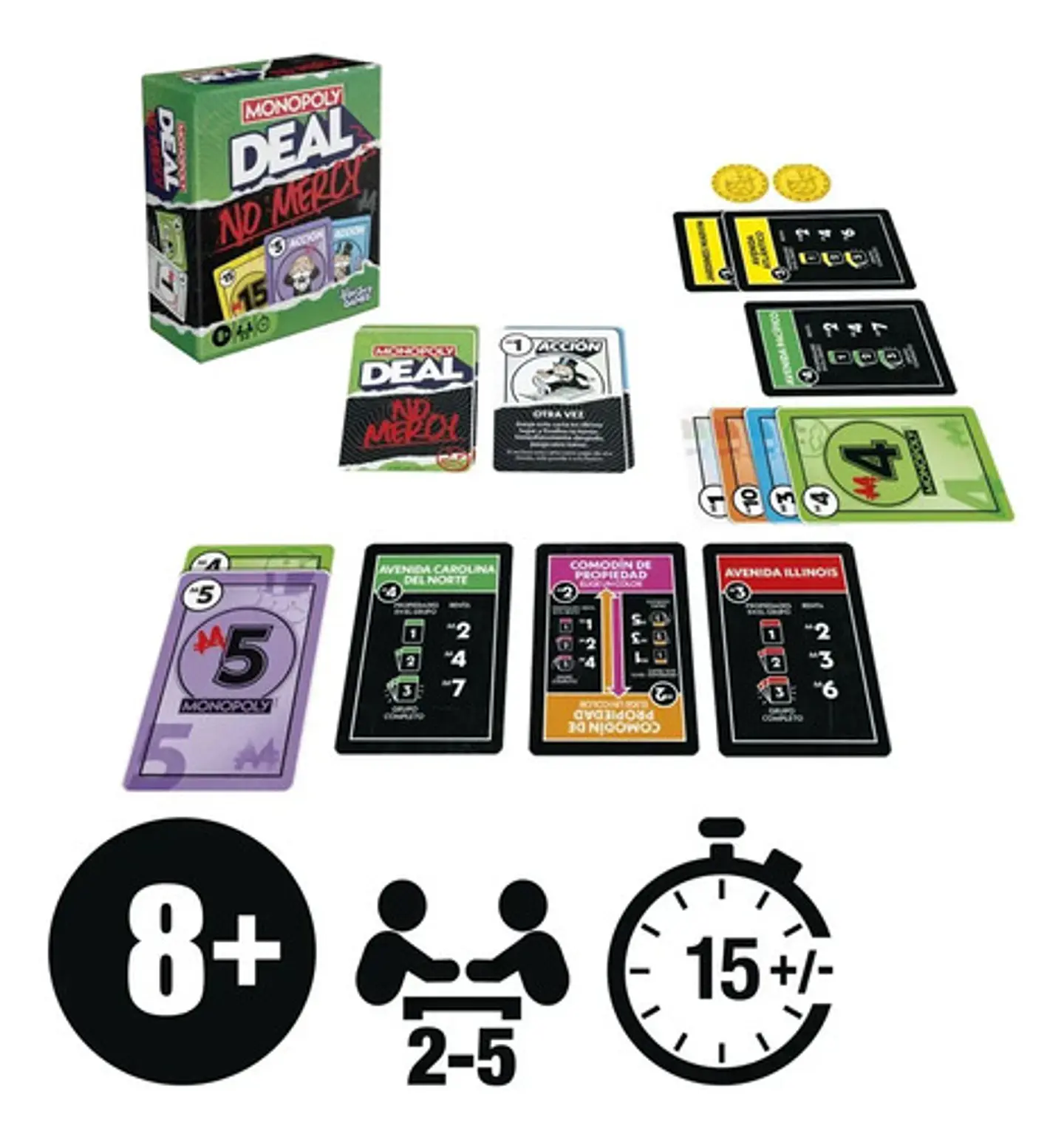 Juego De Mesa Monopoly Deal No Mercy 3