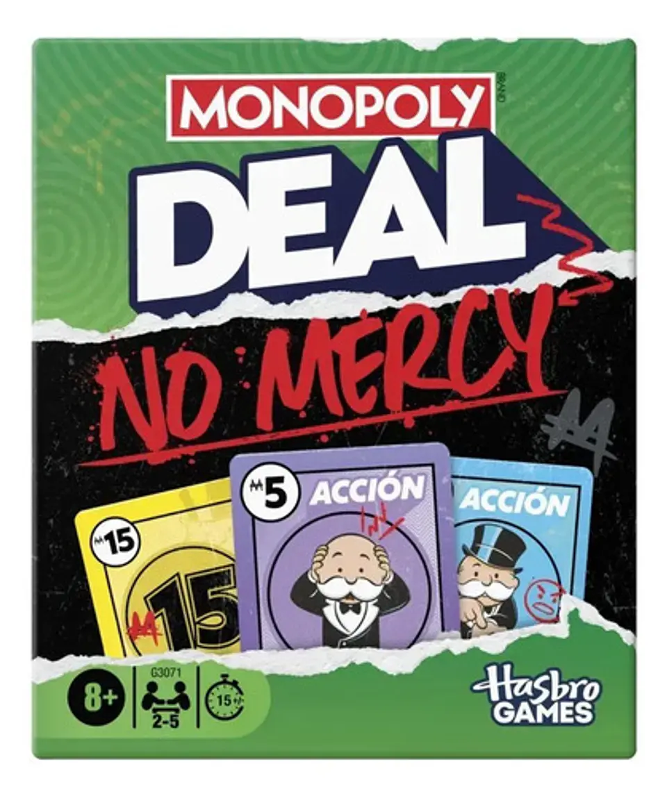 Juego De Mesa Monopoly Deal No Mercy 4