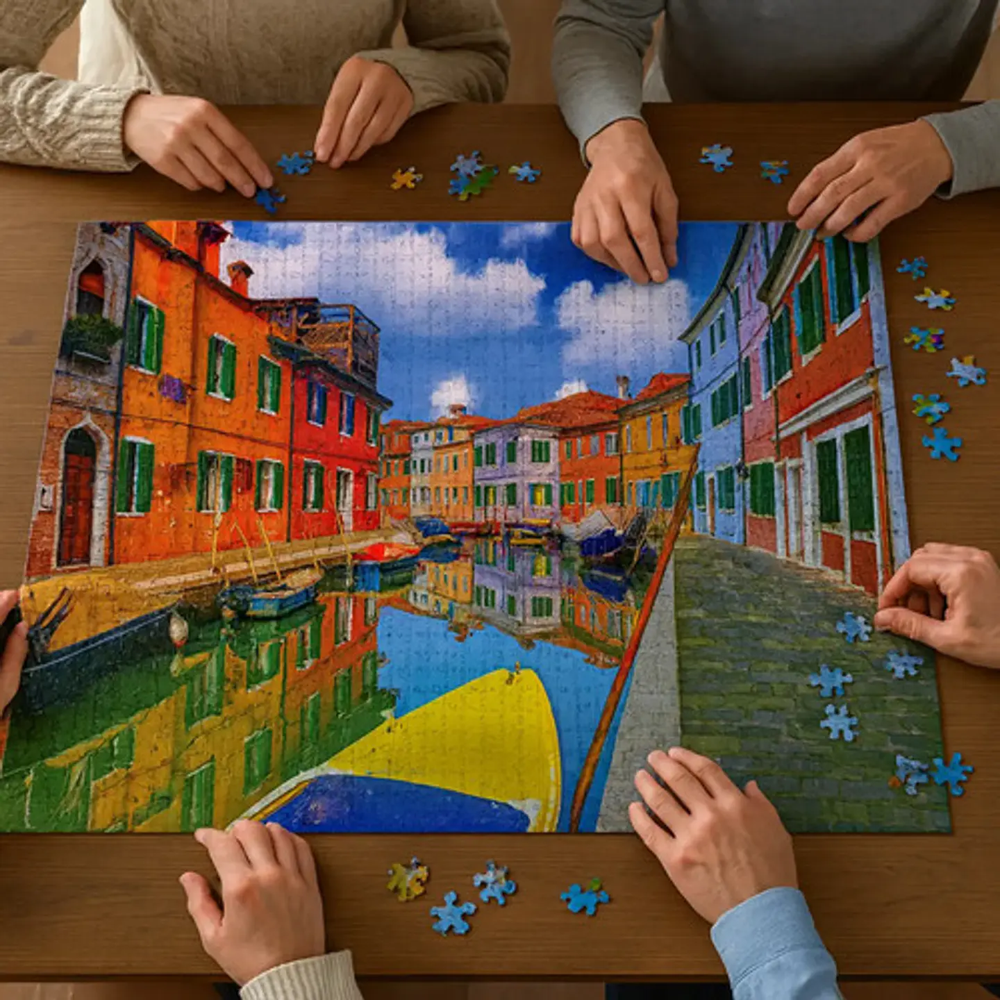 Puzzle Rompecabezas 1000 Piezas Modelos Venice 3