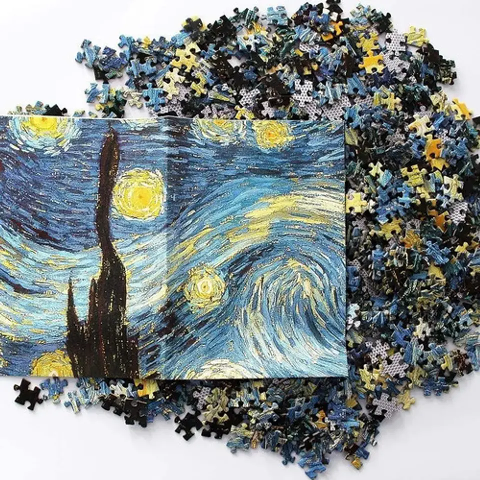 Rompecabezas Cielo Estrellado De 1000 Piezas,niños Adultos 6
