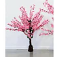 Árbol De Cerezo Flores Artificiales Rosado Decorativo Hogar - Miniatura 1