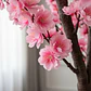 Árbol De Cerezo Flores Artificiales Rosado Decorativo Hogar - Miniatura 4