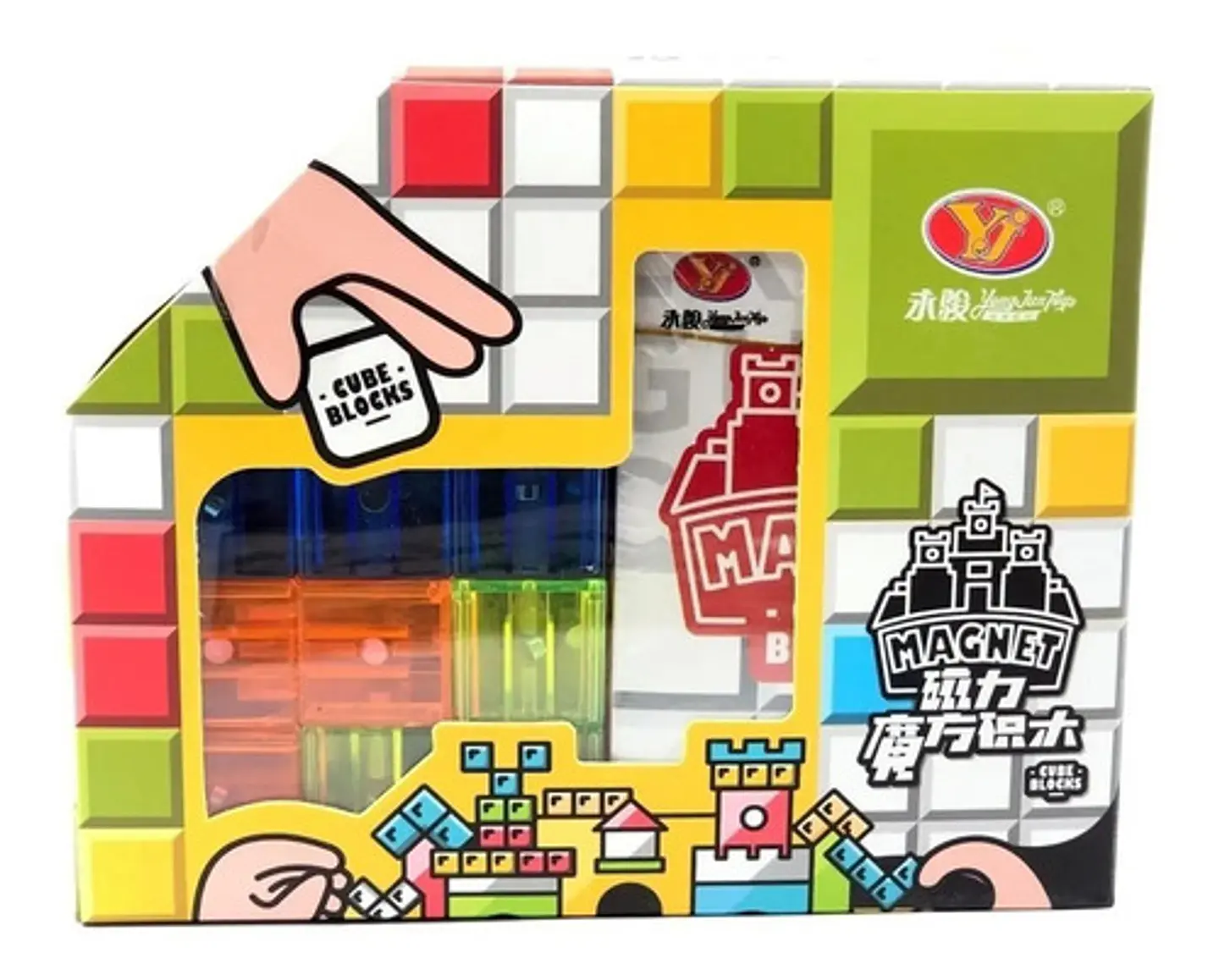 Cubo Rubik 3x3 Yongjun Magnet Cube Blocks Bloques Magnéticos 6